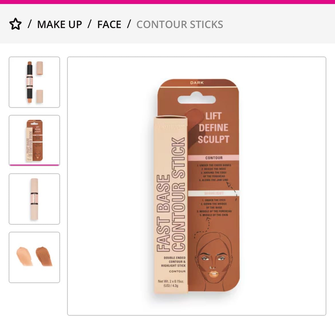 Revolution Fast Base Foundation Stick - £5,99 Shade F16?