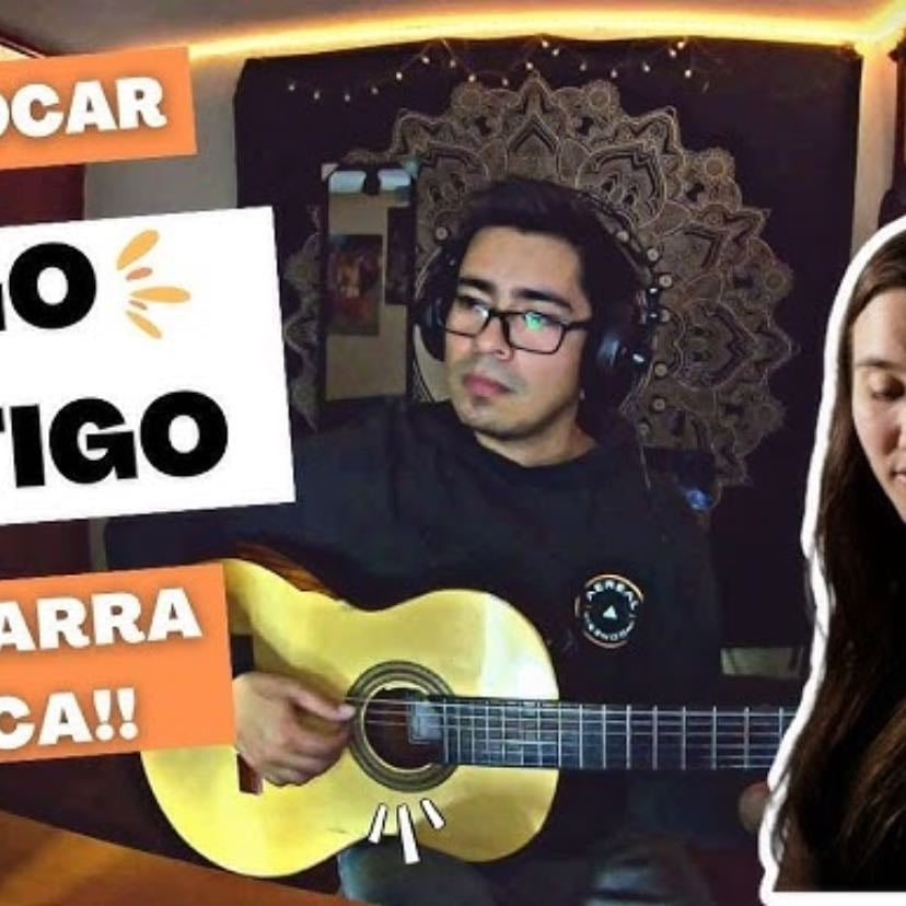 Como tocar "Algo Contigo" en guitarra acústica - Rita Payés - YouTube