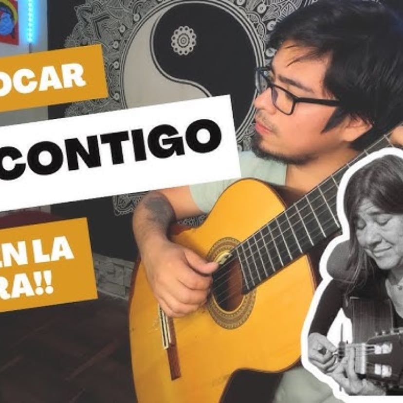 Como tocar las FRASES de Algo Contigo en la GUITARRA | Rita Payés... - YouTube
