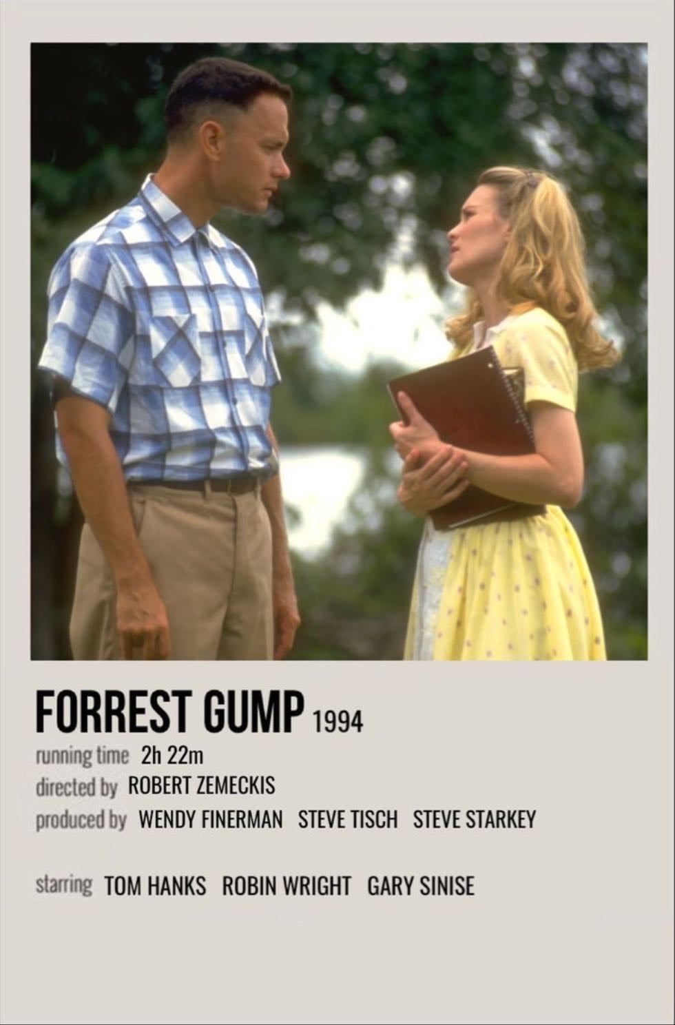 Forrest Gump - Robert Zemeckis · 1994