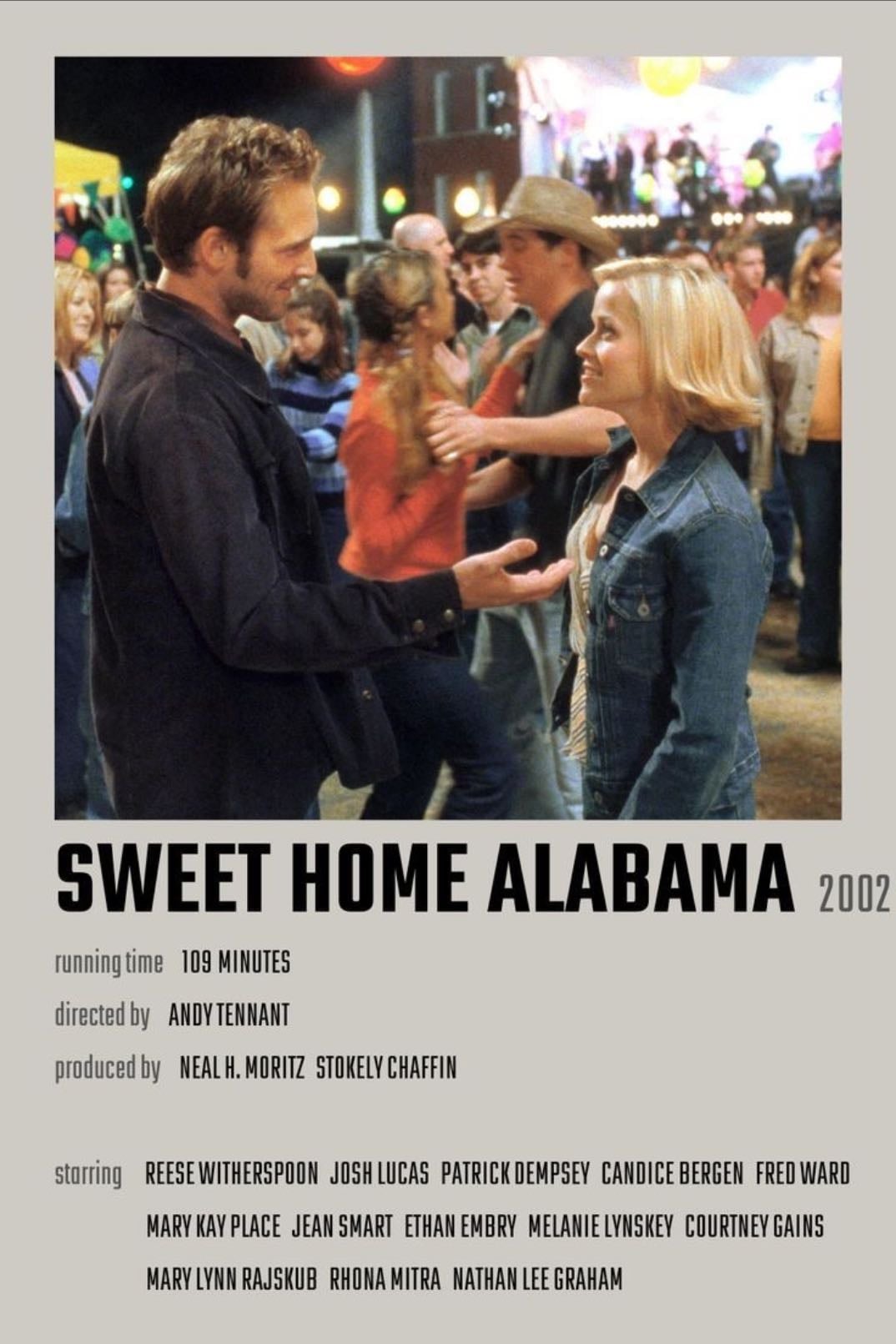Sweet Home Alabama - Andy Tennant · 2002