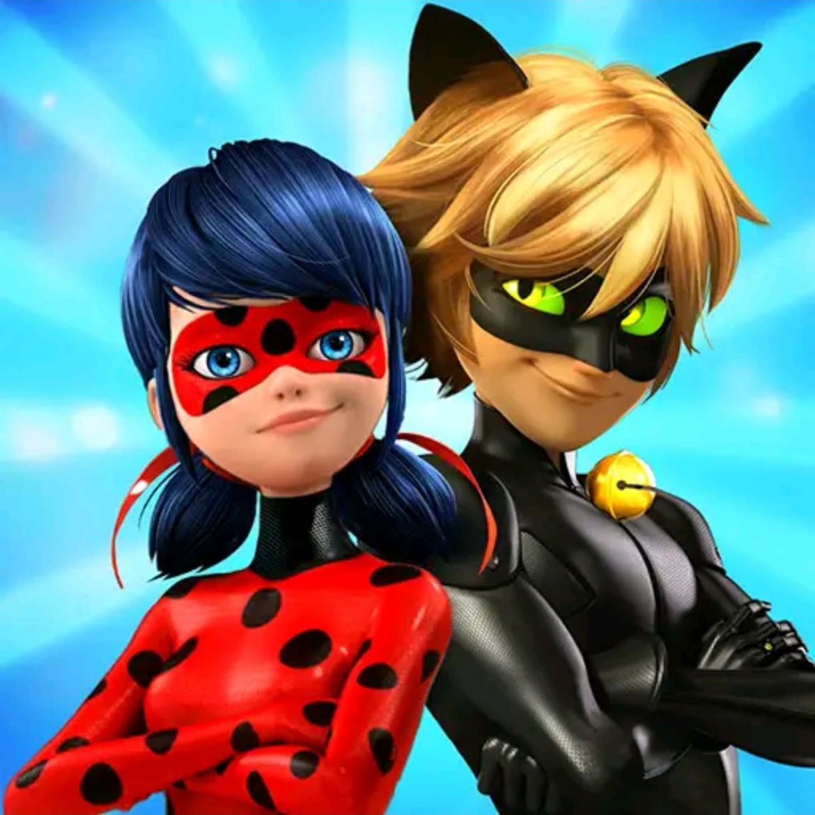 ladybug + chat noir - miraculous