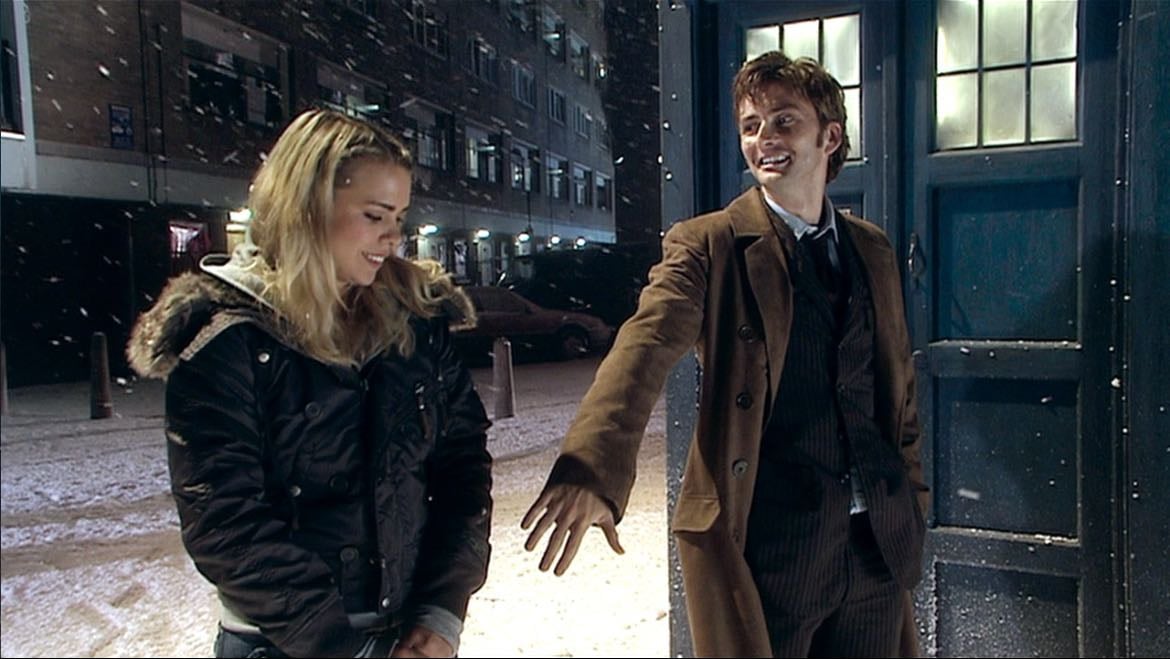 ten + rose - doctor who