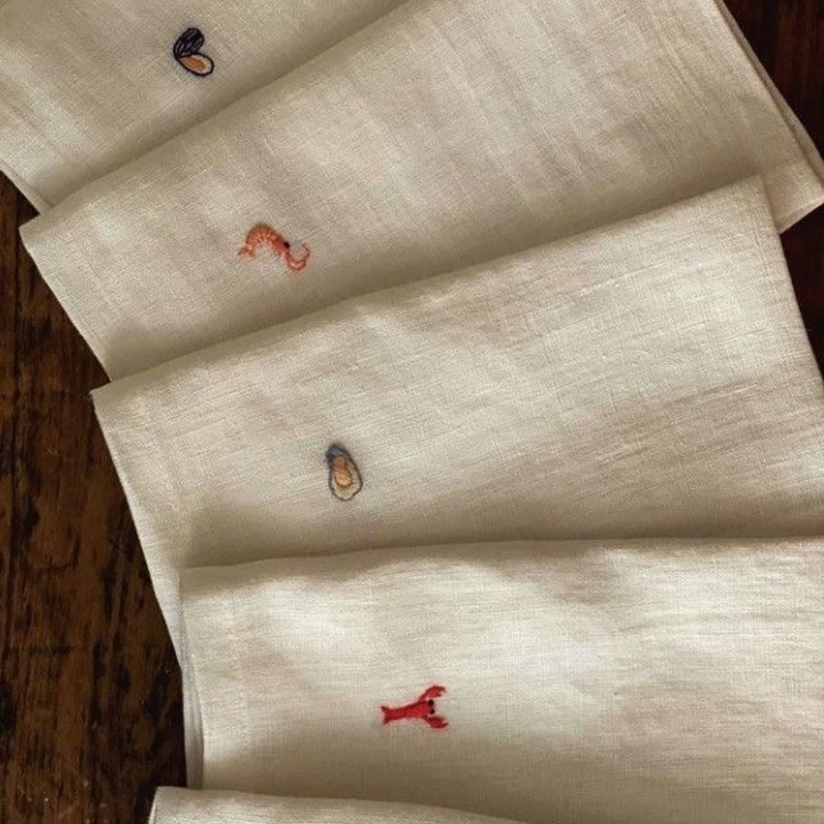 custom silk napkins