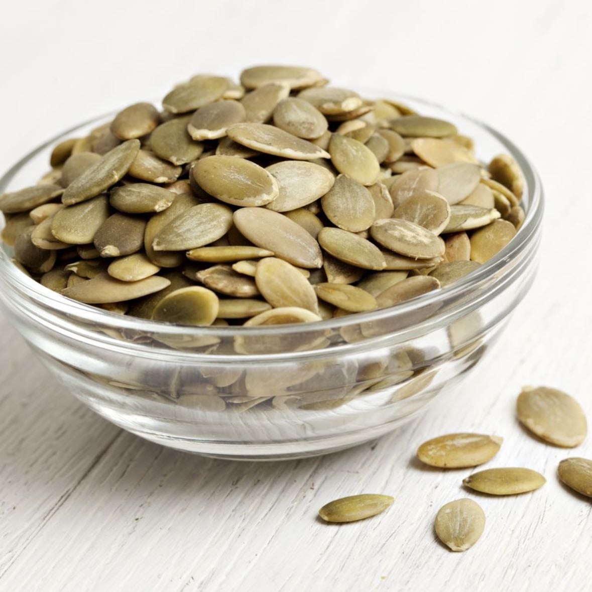 Eat a bag of pumpkin seeds - Also allergic