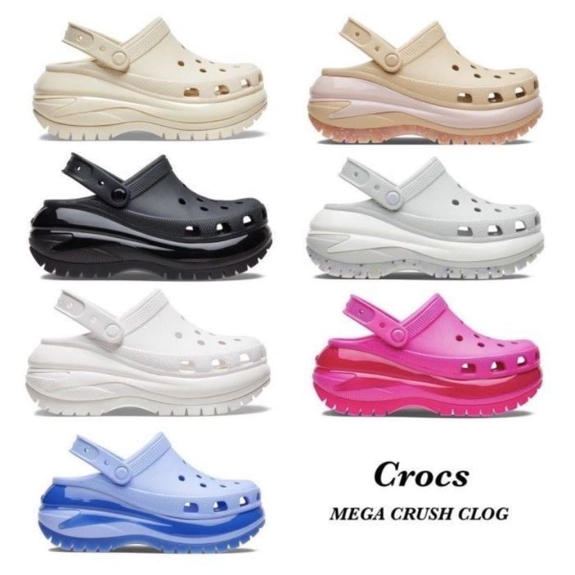 crocs mega crush - cor? não ligo! só queria um :(