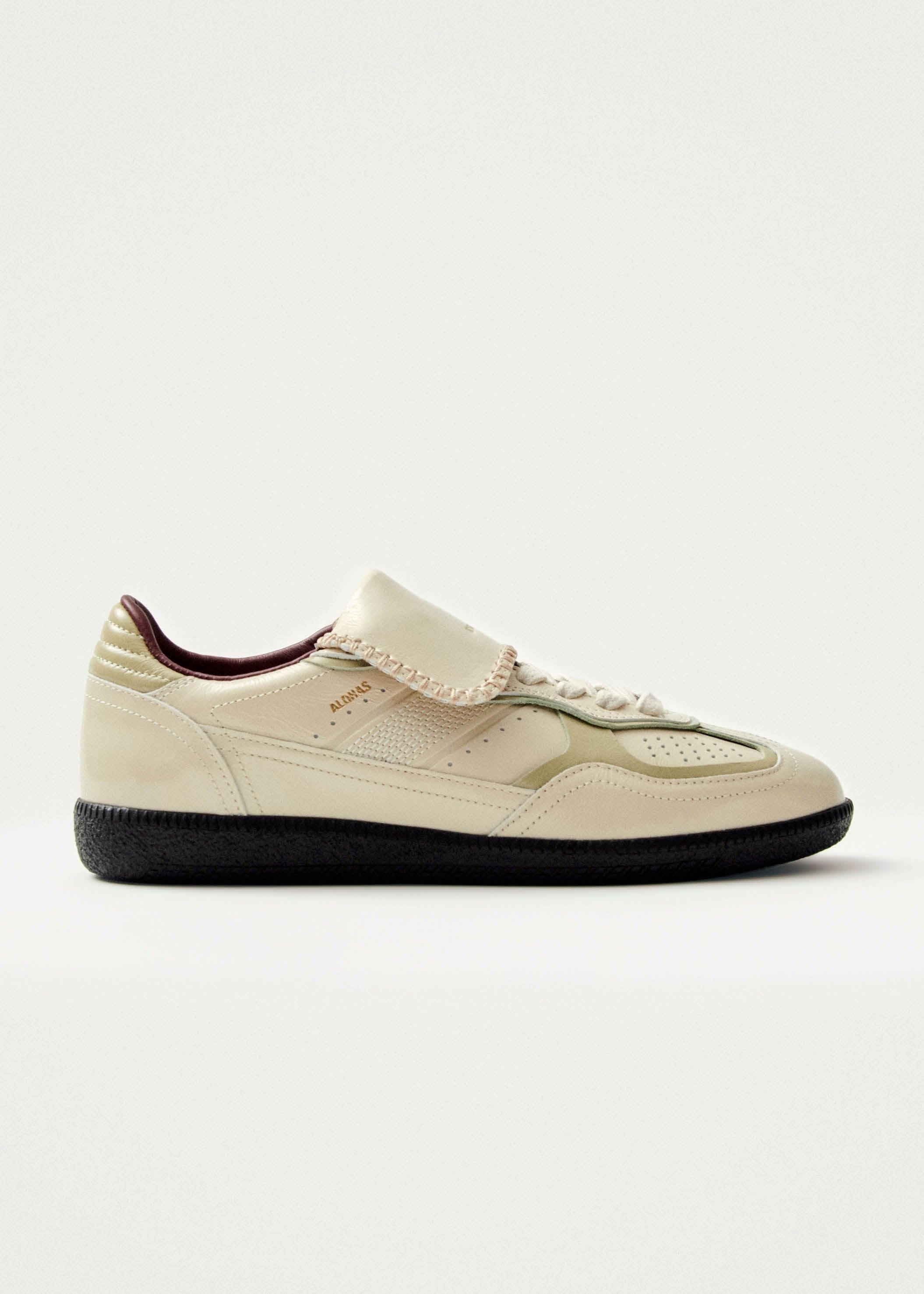 Tb.490 Club Onix Cream Leather Sneakers | ALOHAS - ALOHAS
