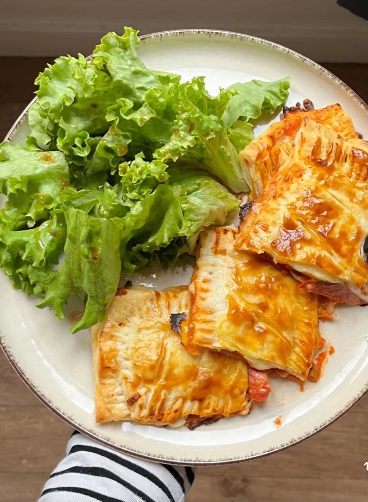 Feuilleté au chorizo