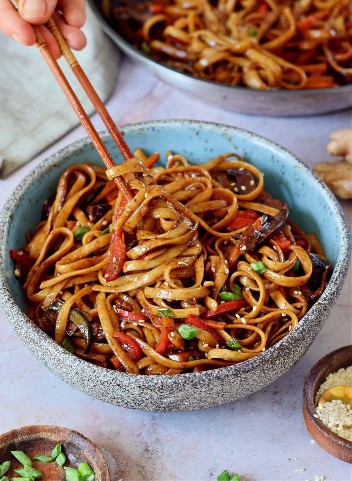 Vegetables noodles