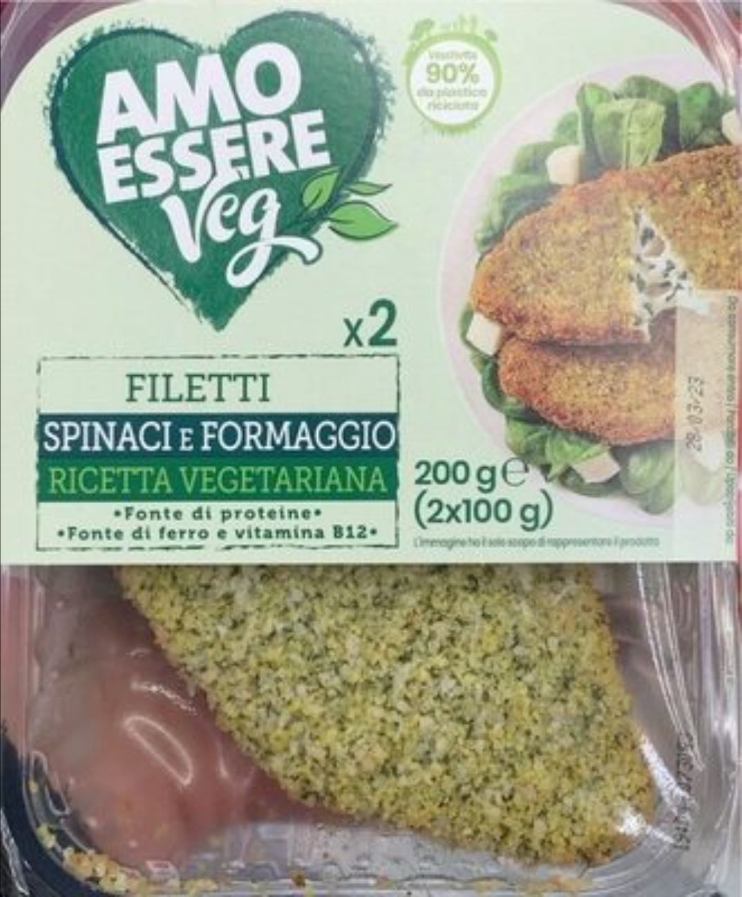 Filetti di spinaci e formaggio - Eurospin/Todis