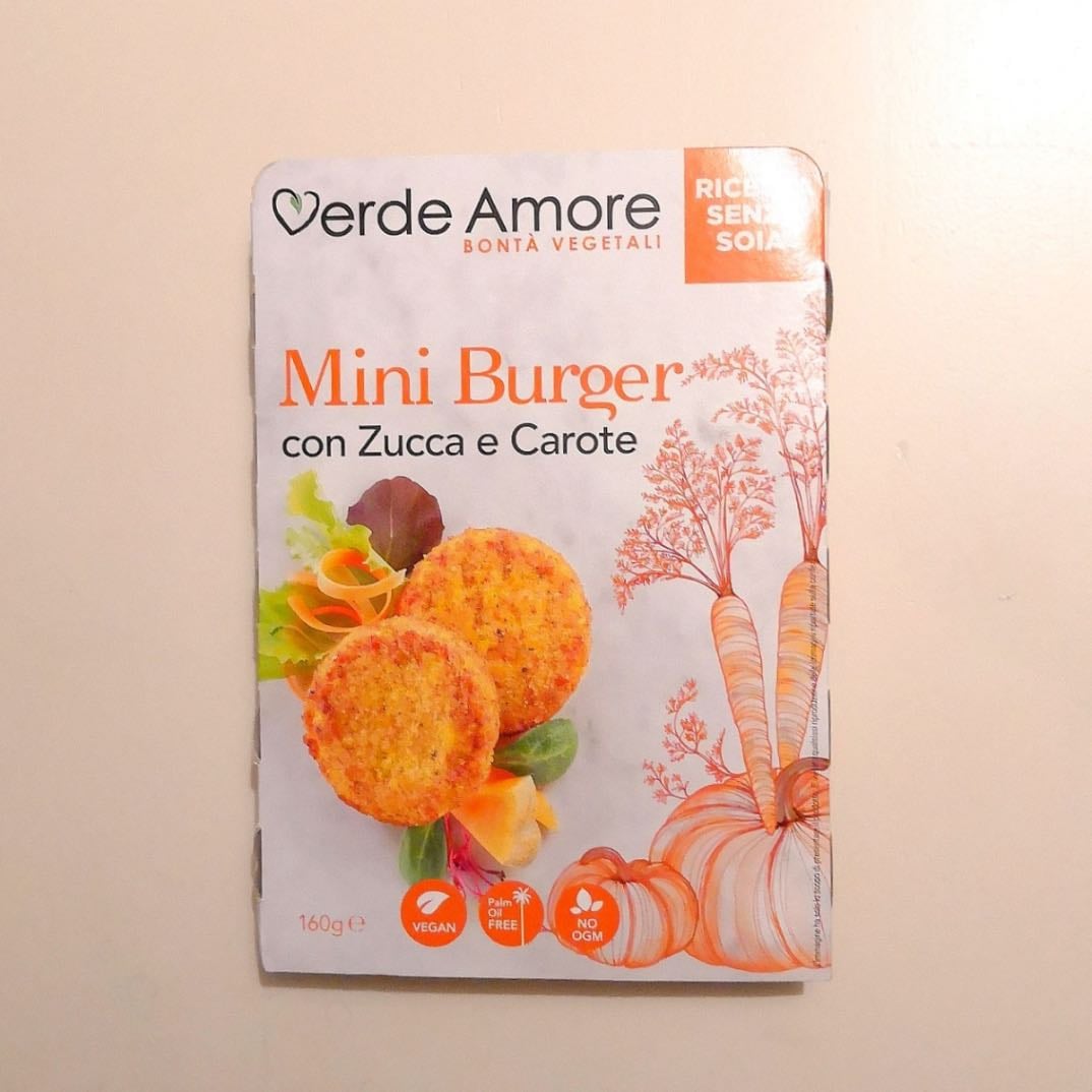 Mini burger zucca e carote - Todis