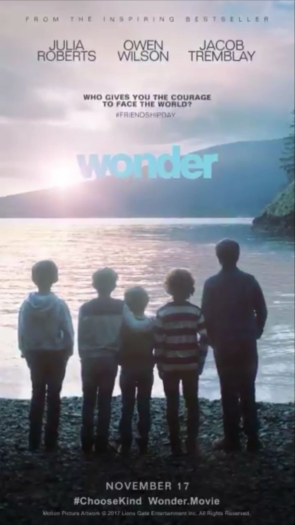 Wonder - Stephen Chbosky · 2017