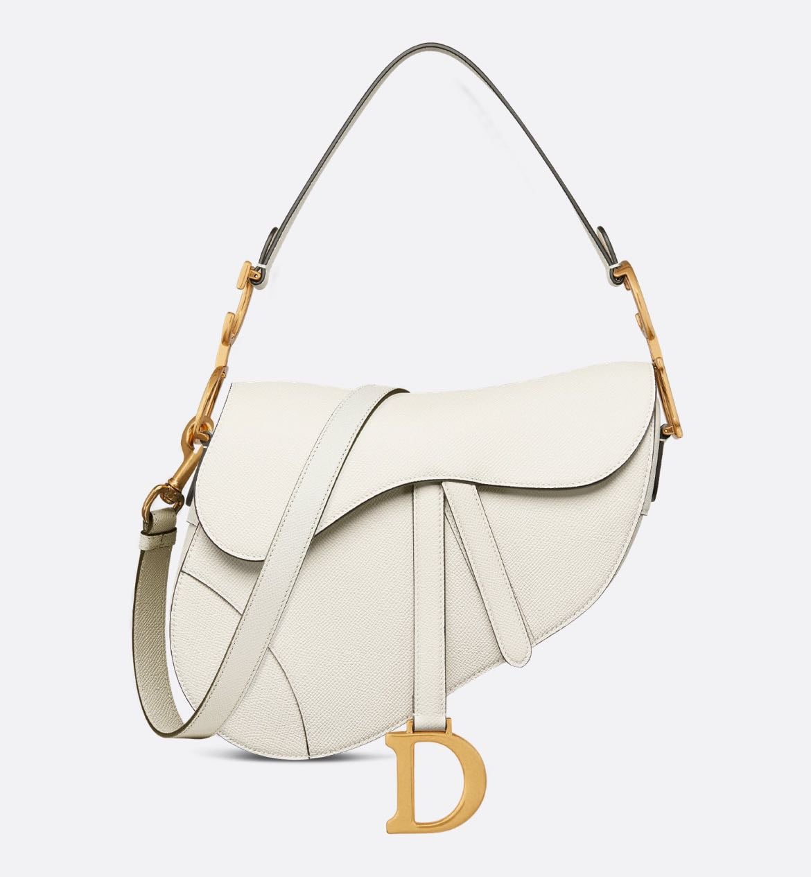 Dior Bolso Saddle con bandolera - Piel de becerro graneada.
Latte.
€3900