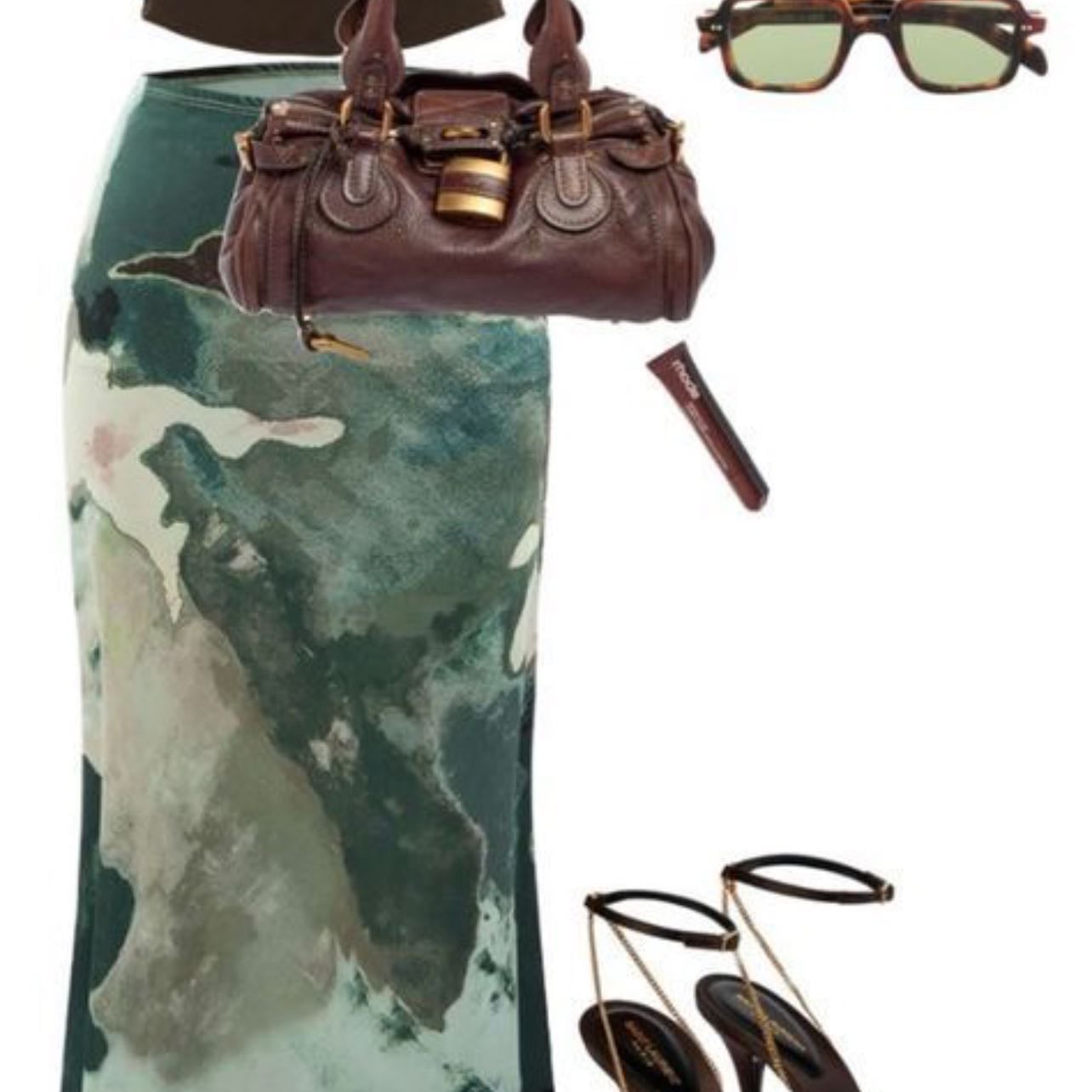 Midi skirt - Medio hippy