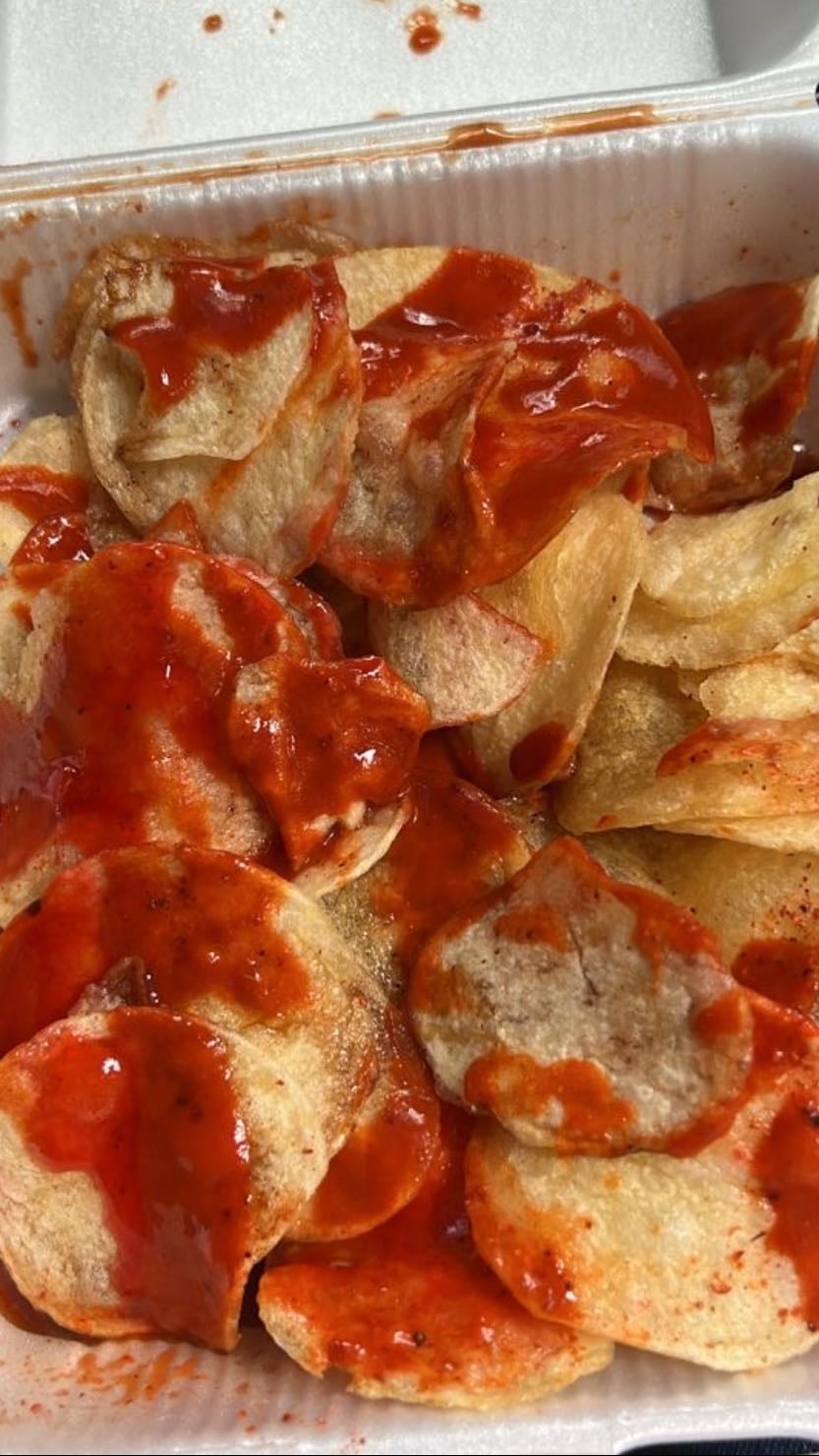 papitas con limón y chile - mucho limón, mucho chile