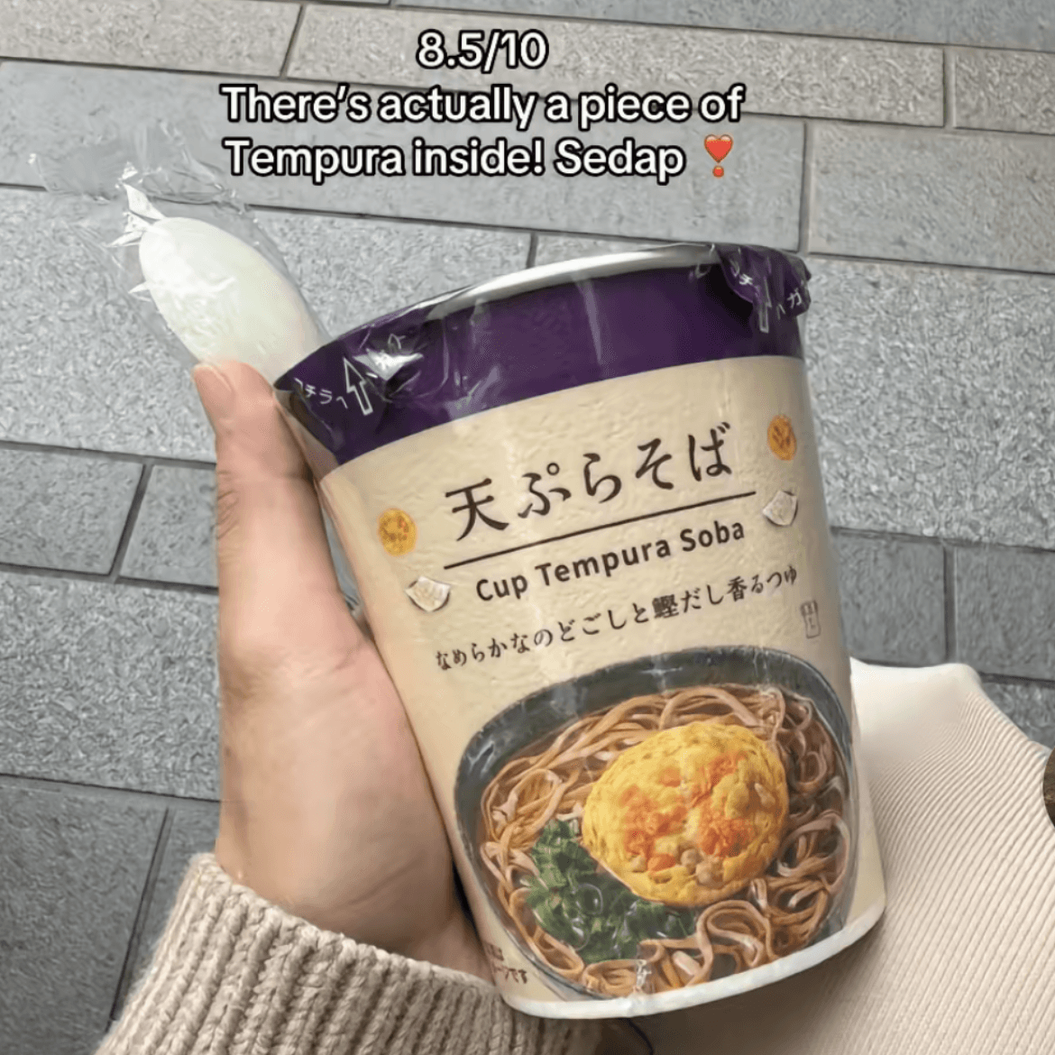 Cup Tempura Soba