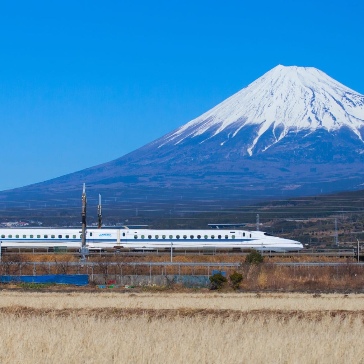To see Mt.Fuji on train