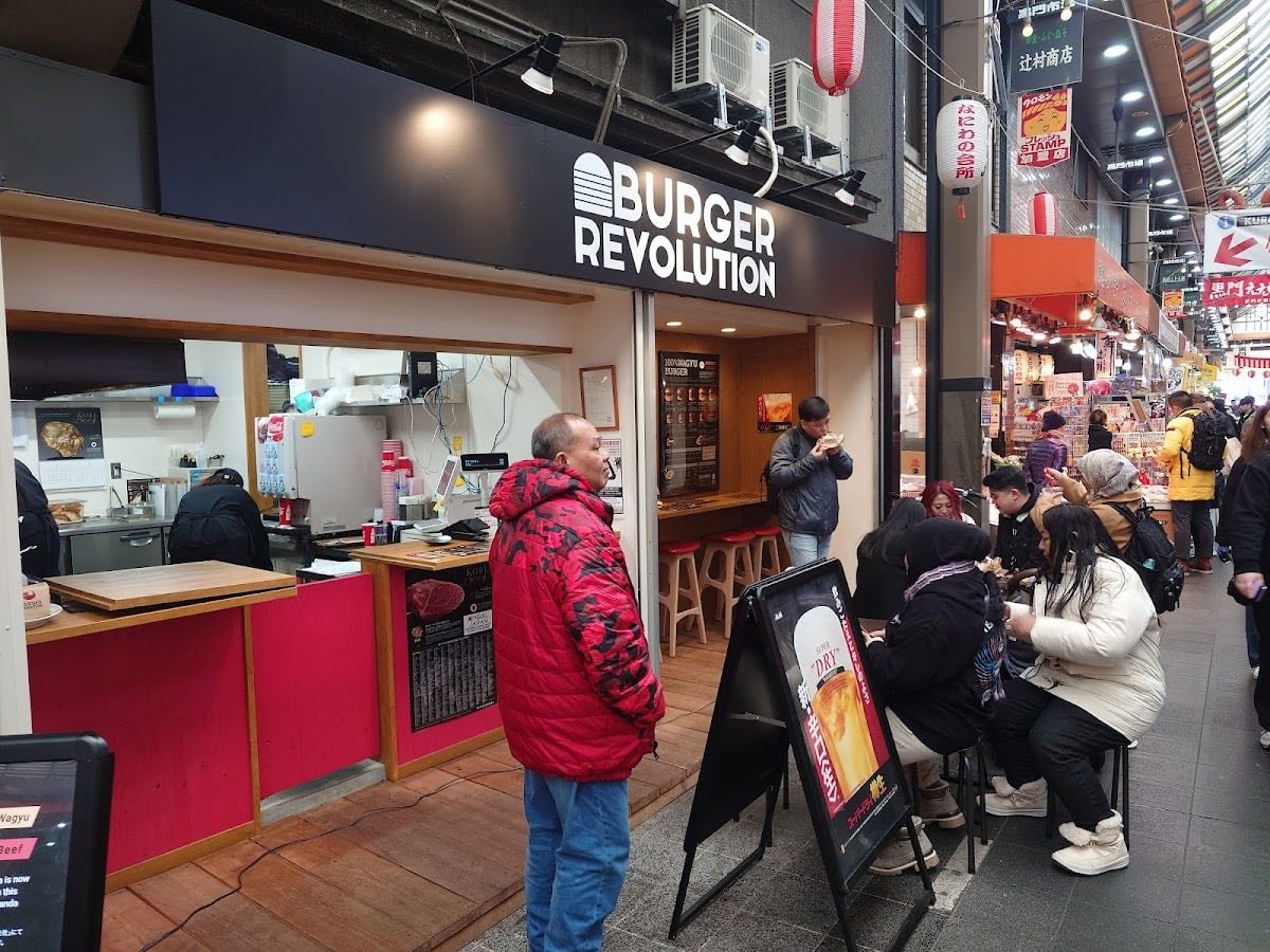Burger Revolution Osaka Kuromon Ichiba - Halal