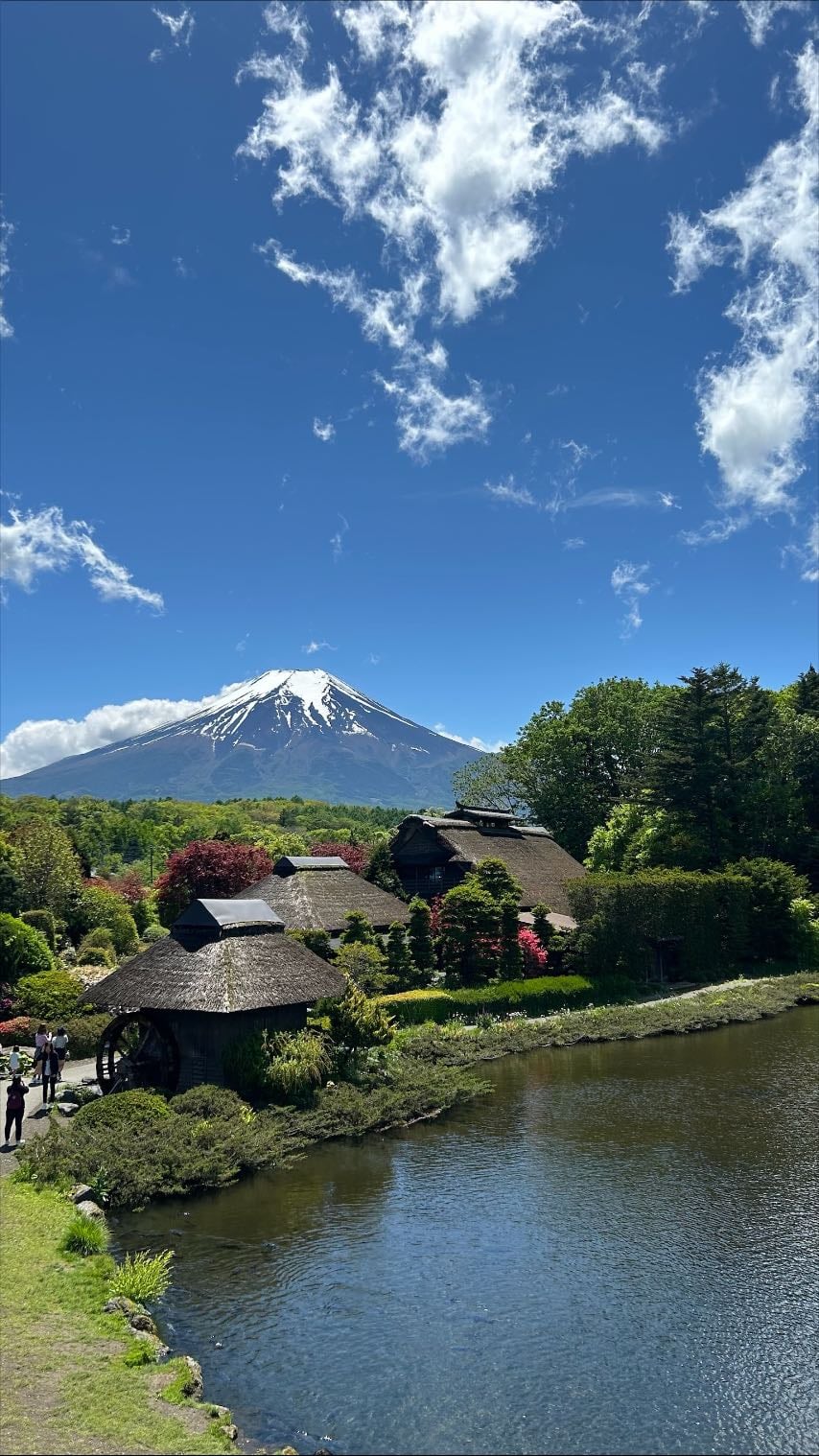 忍野八海 - 富士山きれいだった!!