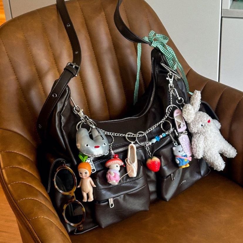 Bag charms - 🧸🎀✨