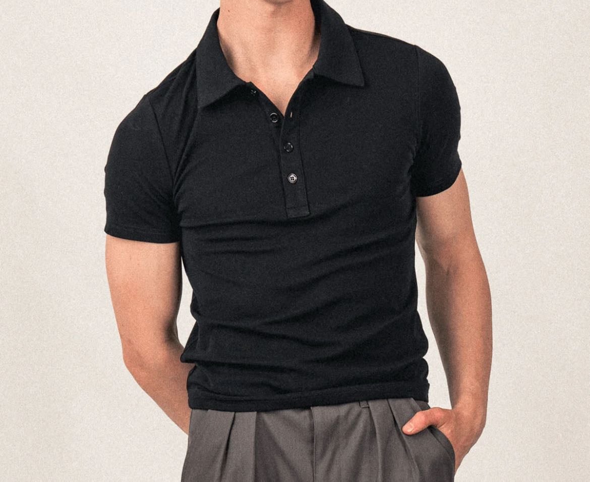 ANOVAIR - POLO SHIRT | BLACK
