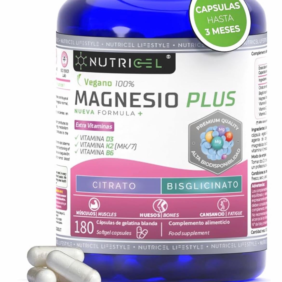 CÁPSULAS MAGNESIO