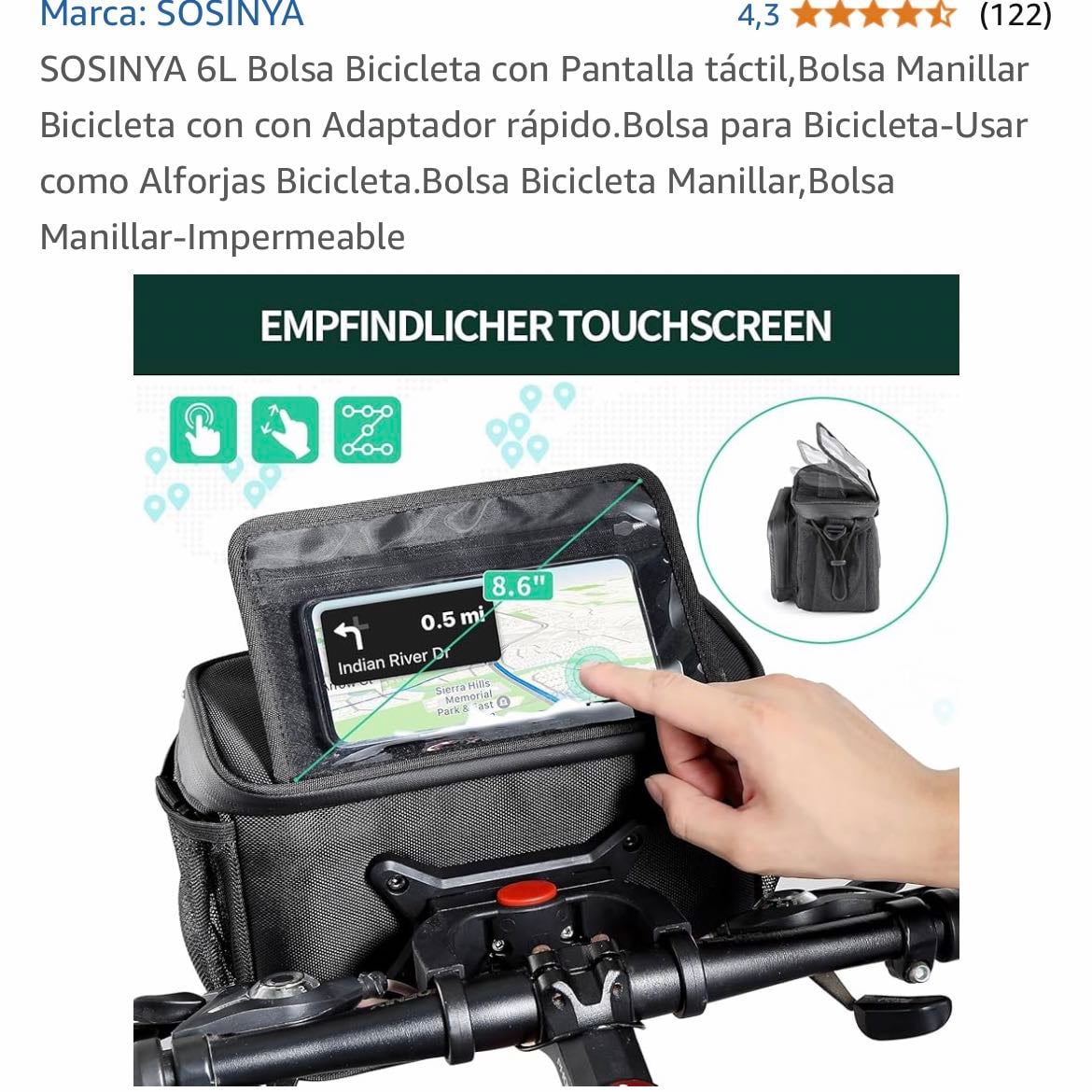 BOLSA PARA PANTALLA TÁCTIL