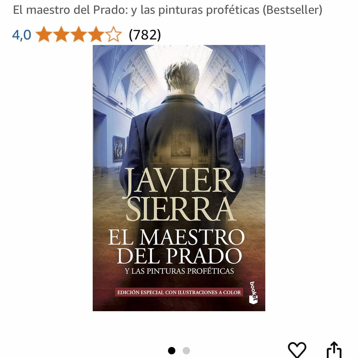 EL MAESTRO DEL PRADO - Javier Sierra