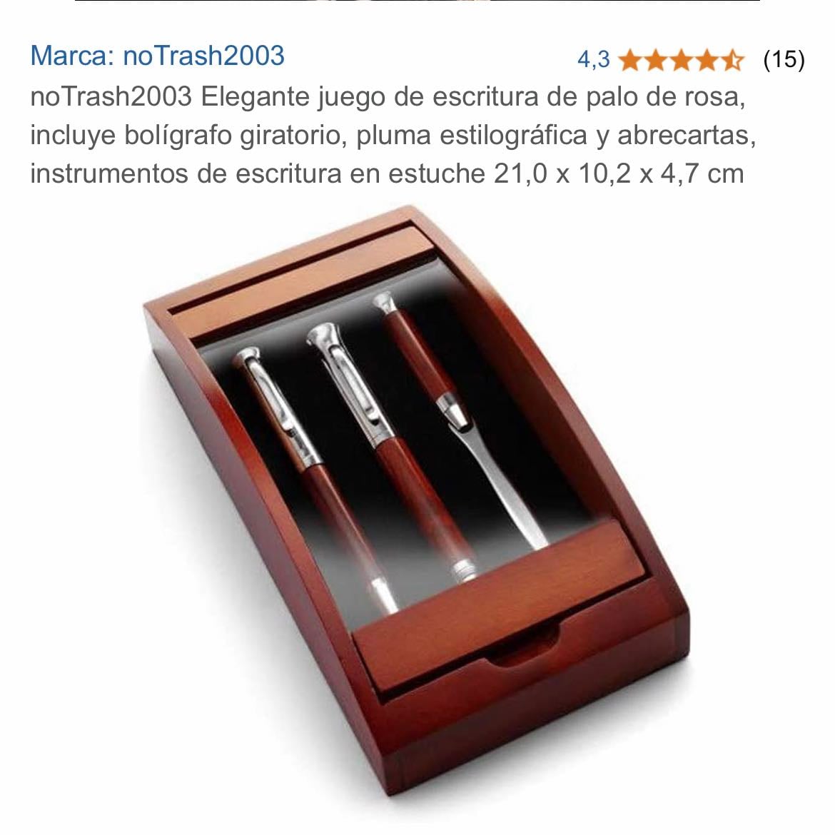 PACK BOLÍGRAFO, PLUMA Y ABRECARTAS