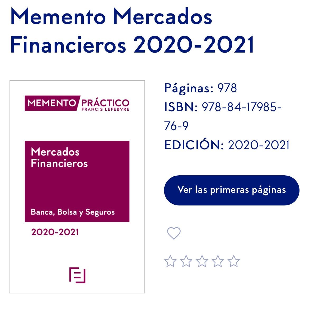 MERCADOS FINANCIEROS