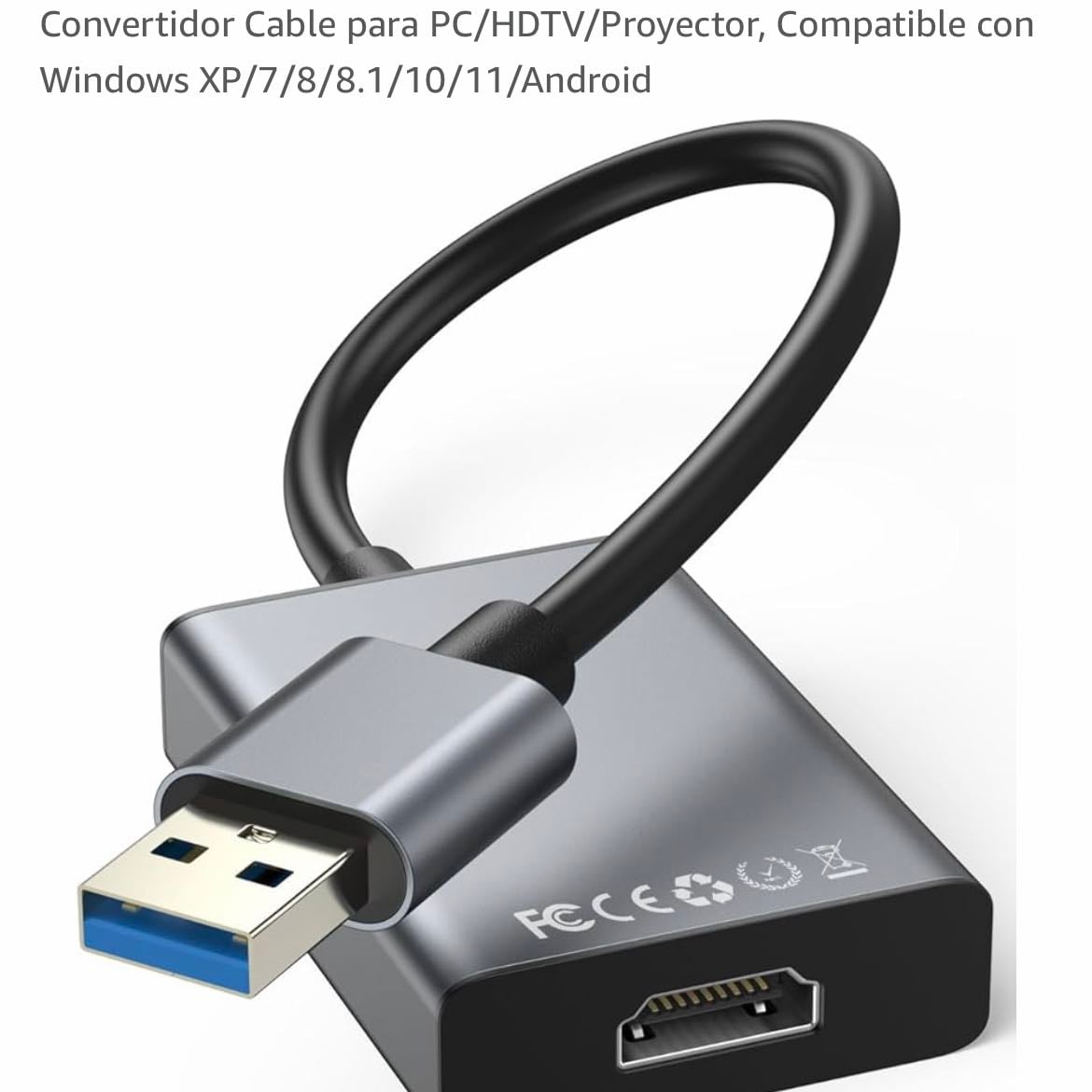 ADAPTADOR USB - HDMI