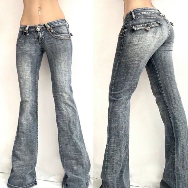 low rise jeans