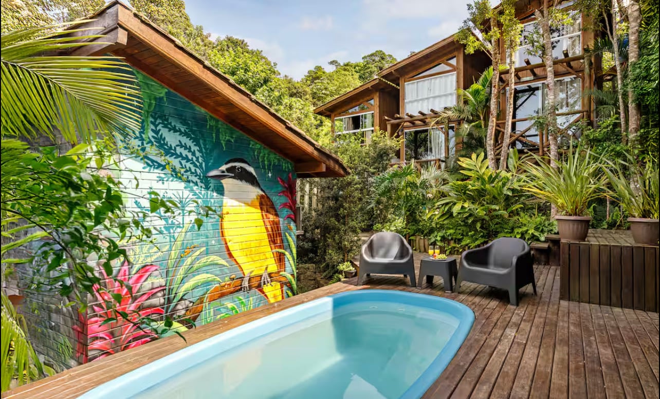 cabana em Imbituba - Praia do Rosa