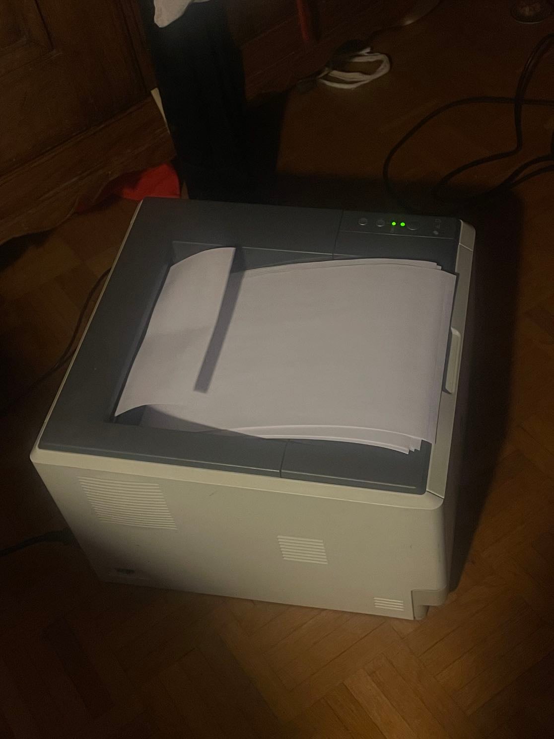 L’imprimante qui a cessé de fonctionner bien avant ma naissance
