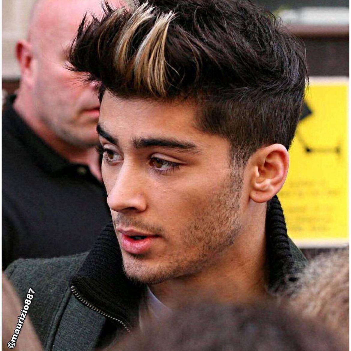 Blonde streak zayn!