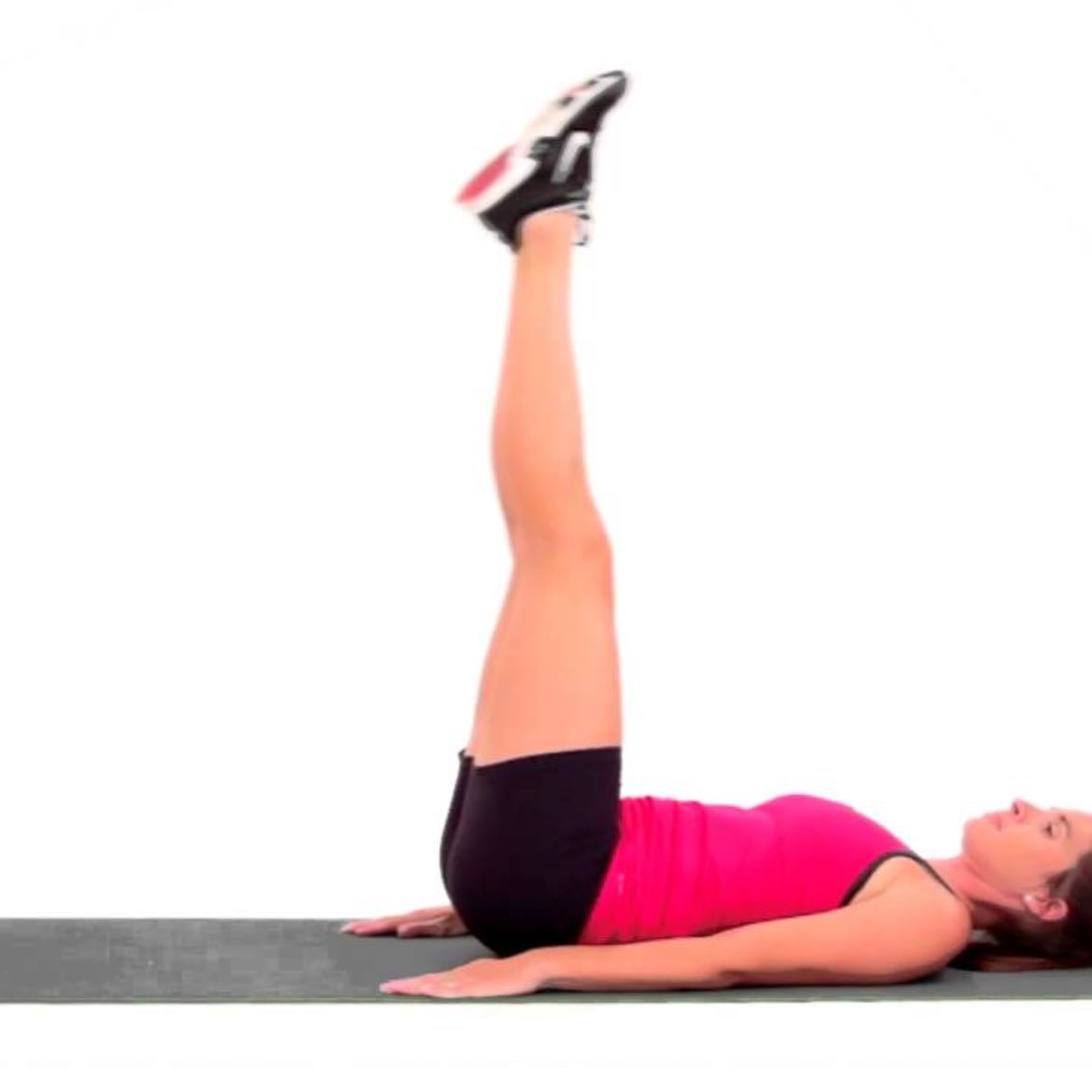 Lying leg raises