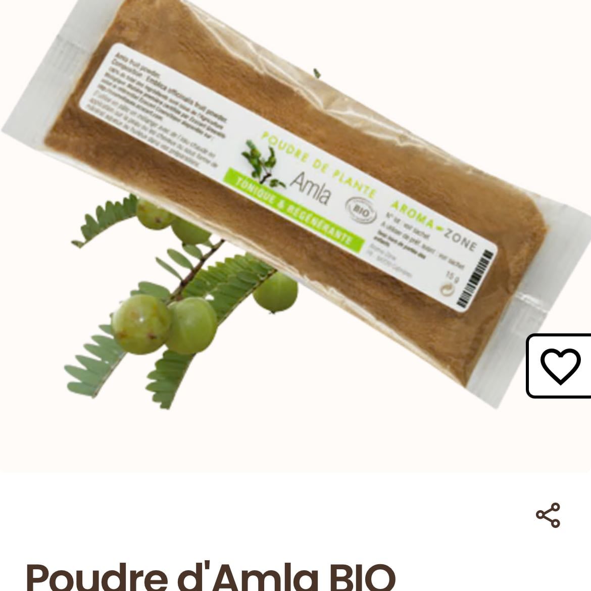 Poudre d’amla