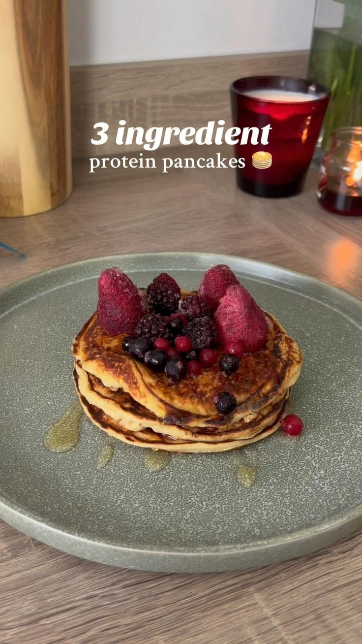 Protein pancakes - Pinterest
