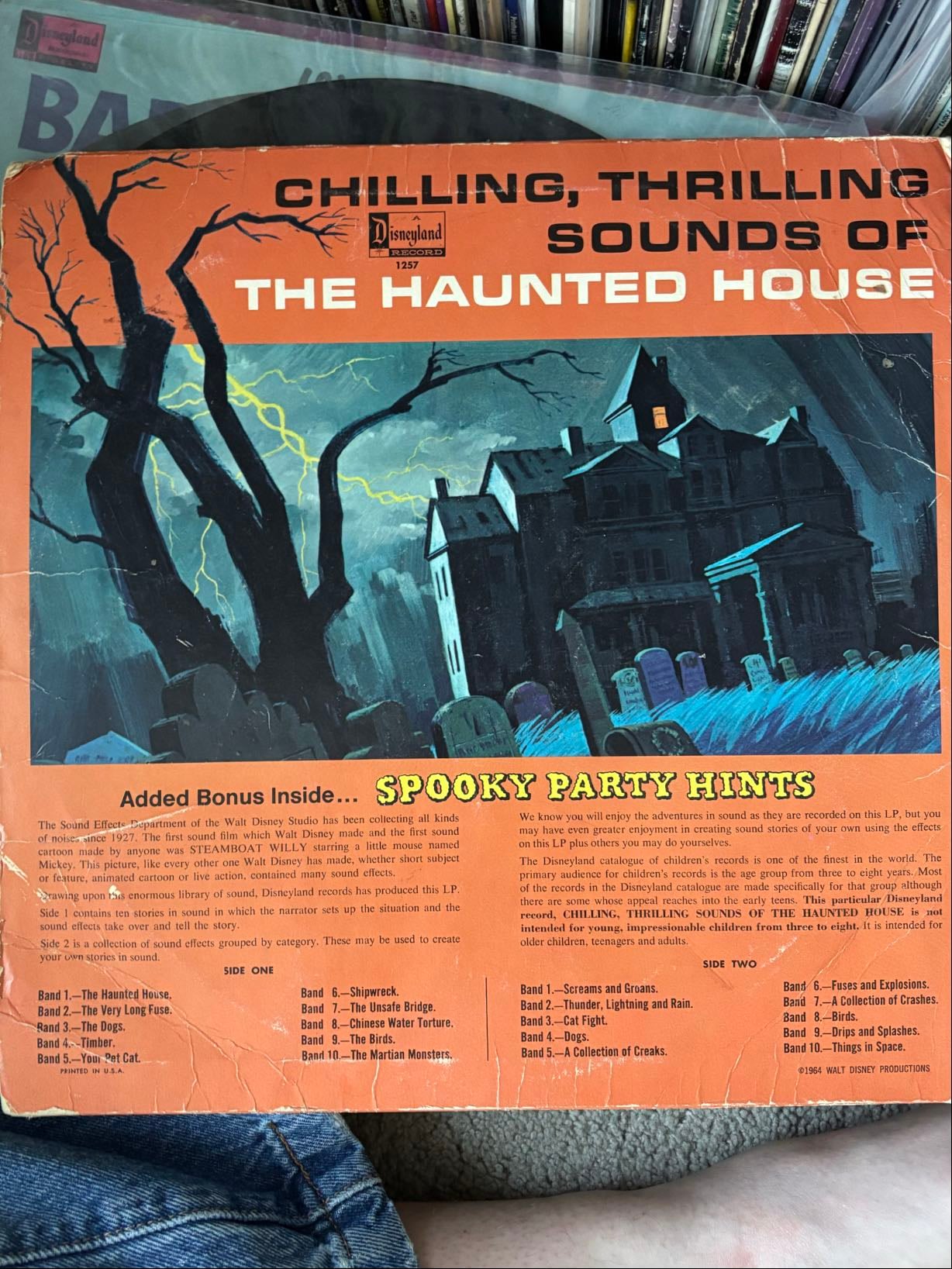 Chilling, Thrilling Sounds of the Haunted House - Album · Walt Disney Sound Effects Group