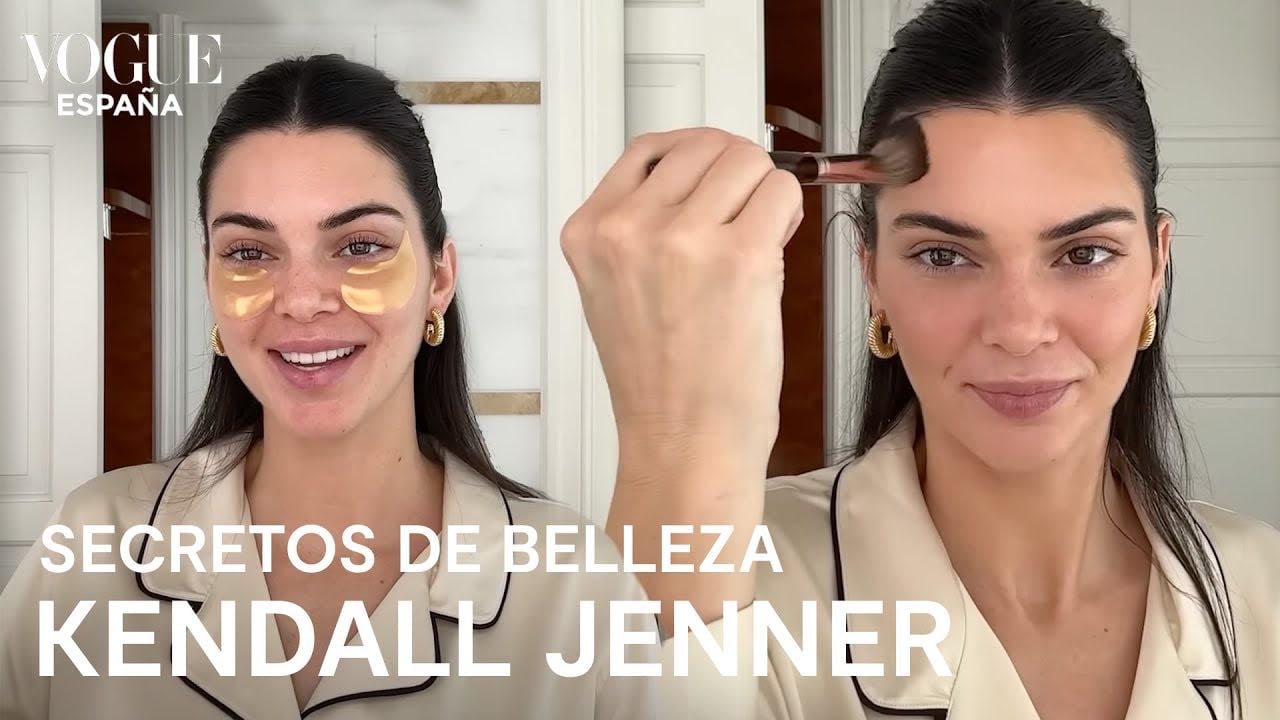 kendall jenner french summer makeup | vogue españa - YouTube
