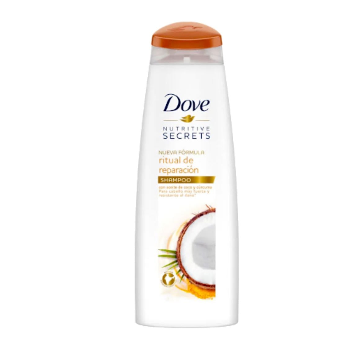 shampoo coco y curcuma - dove