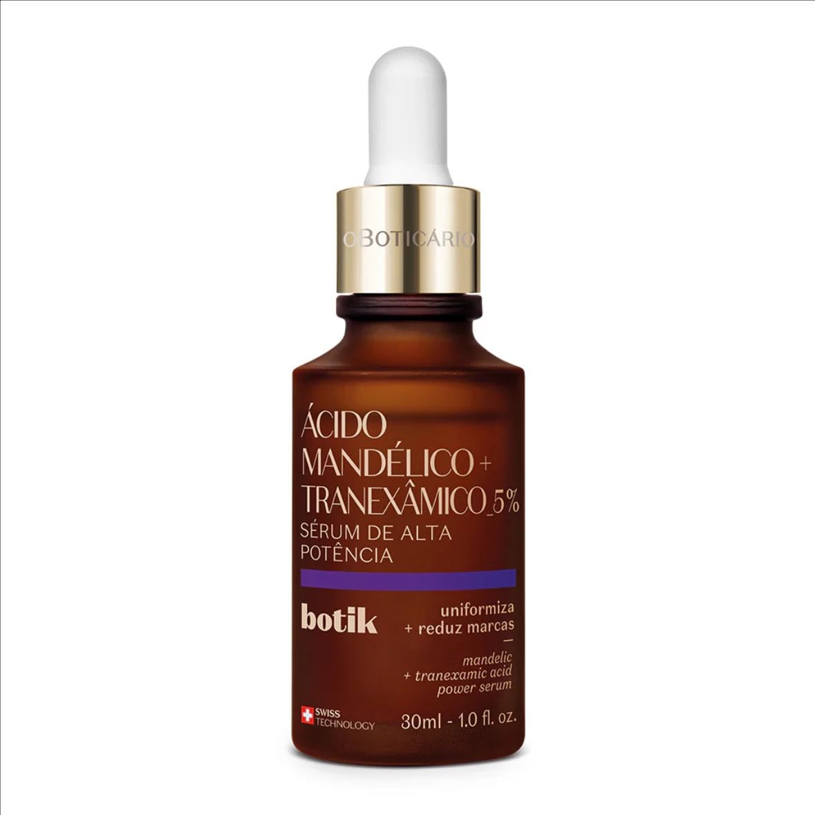 Sérum de Alta Potência Ácido Mandélico + Tranexâmico 5% Botik - Boticário