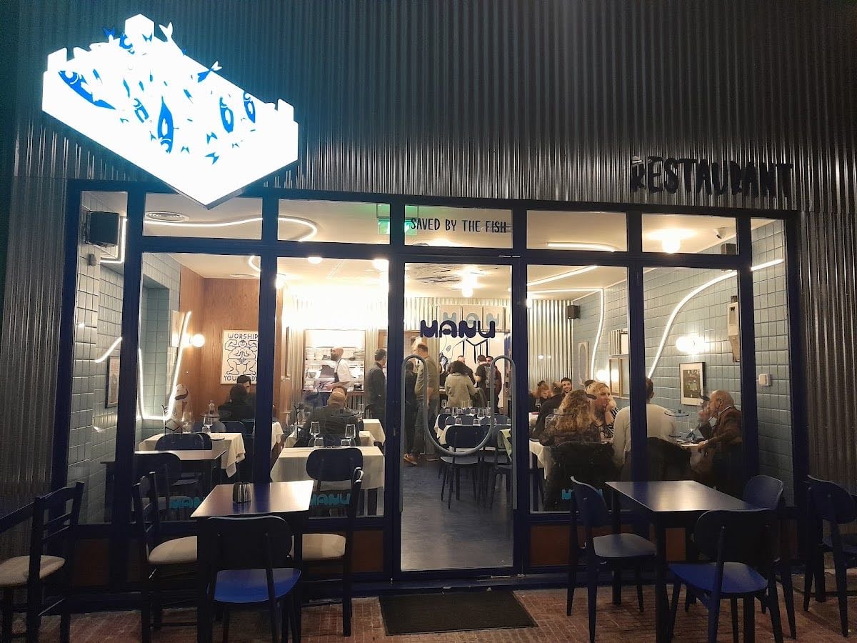 Manu_Athens - New age seafood (so cool !)