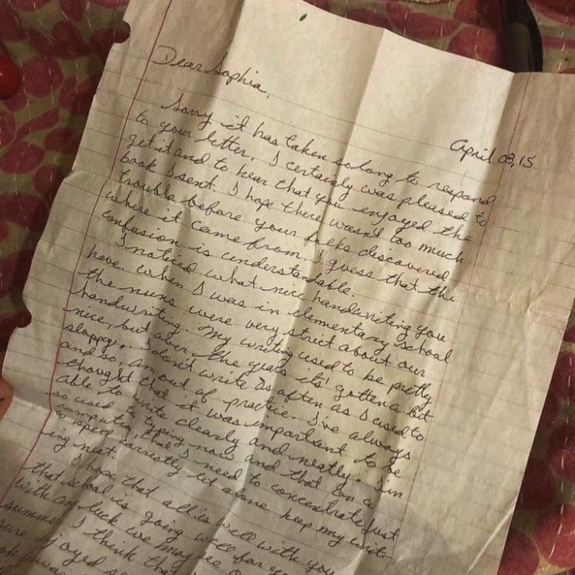 Escribir cartas