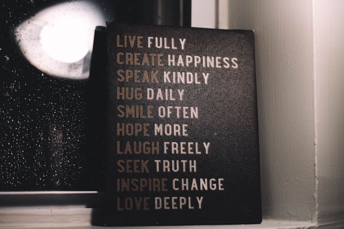 words that make you feel nice