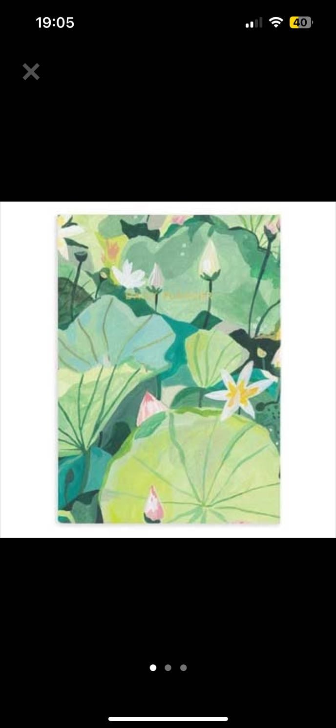 this specific planner - https://www.waterstones.com/product/water-lilies-daily-planner/5060653994656