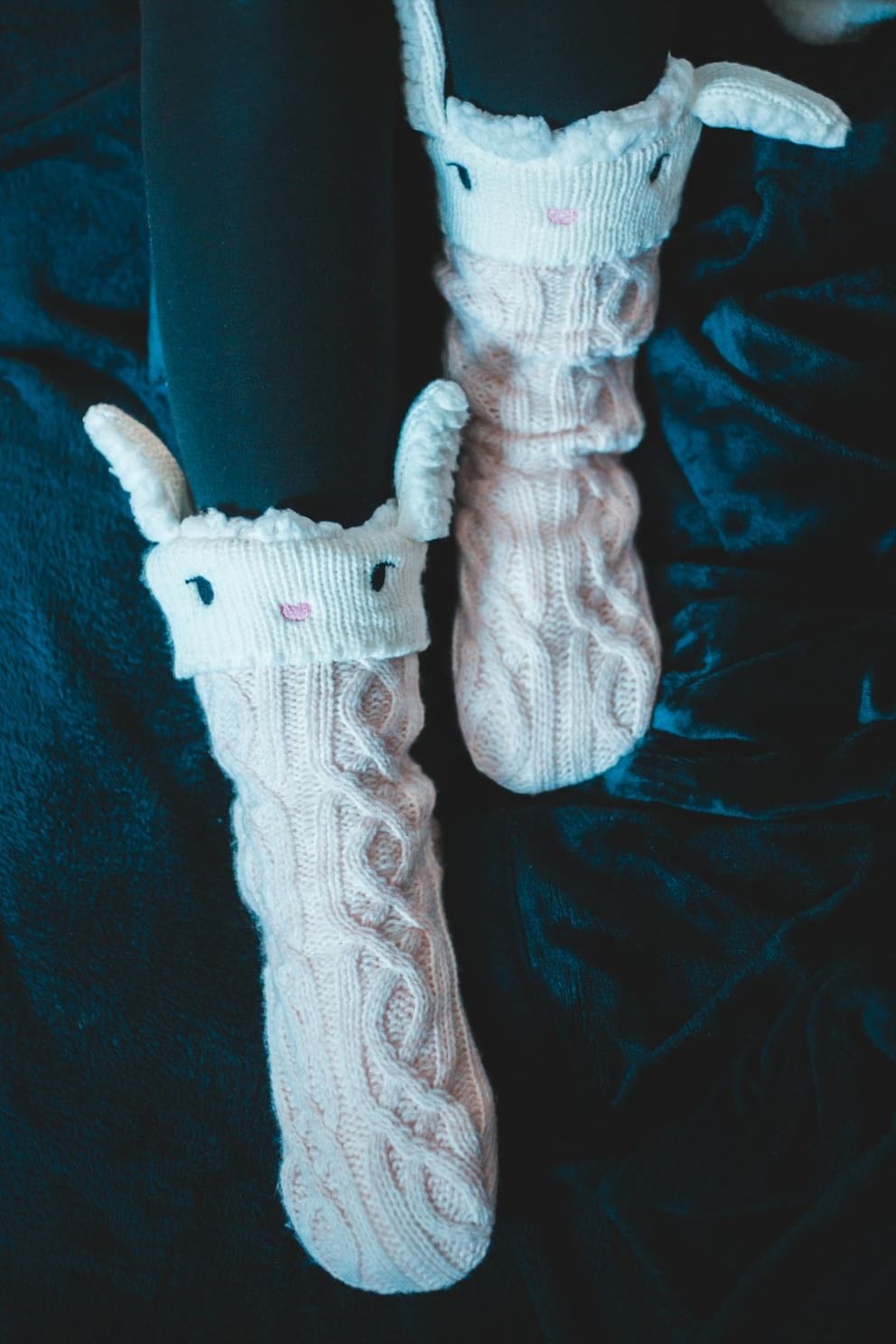 fluffy socks