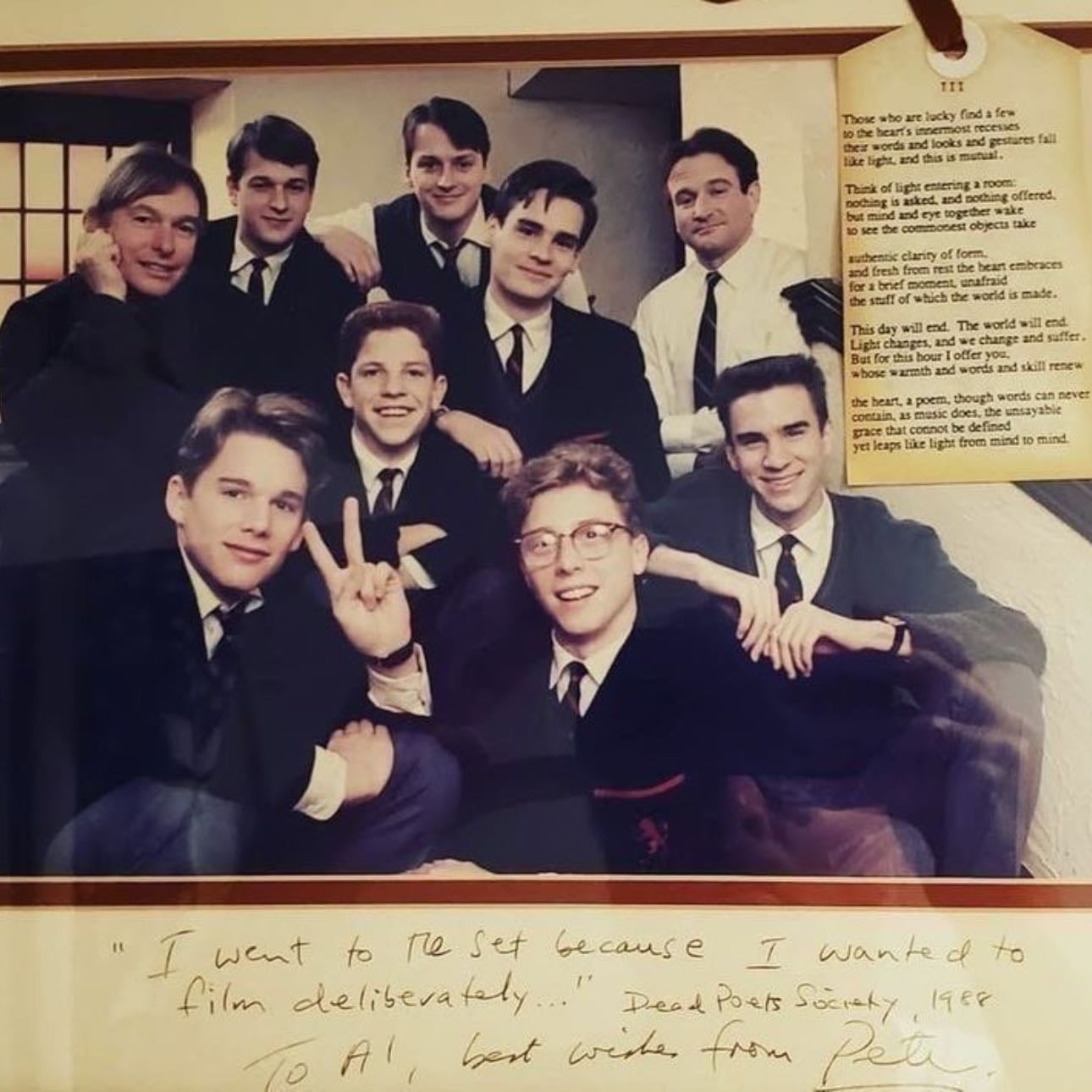Dead Poets Society - Peter Weir · 1989