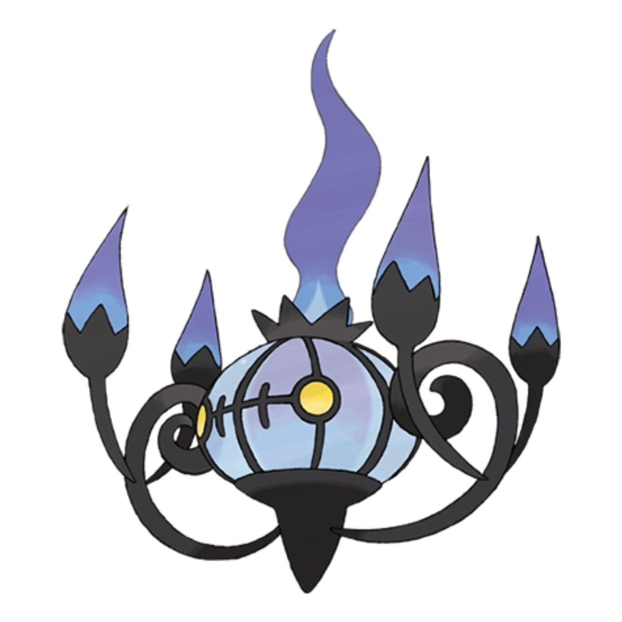 Chandelure - #0609
Ghost, Fire