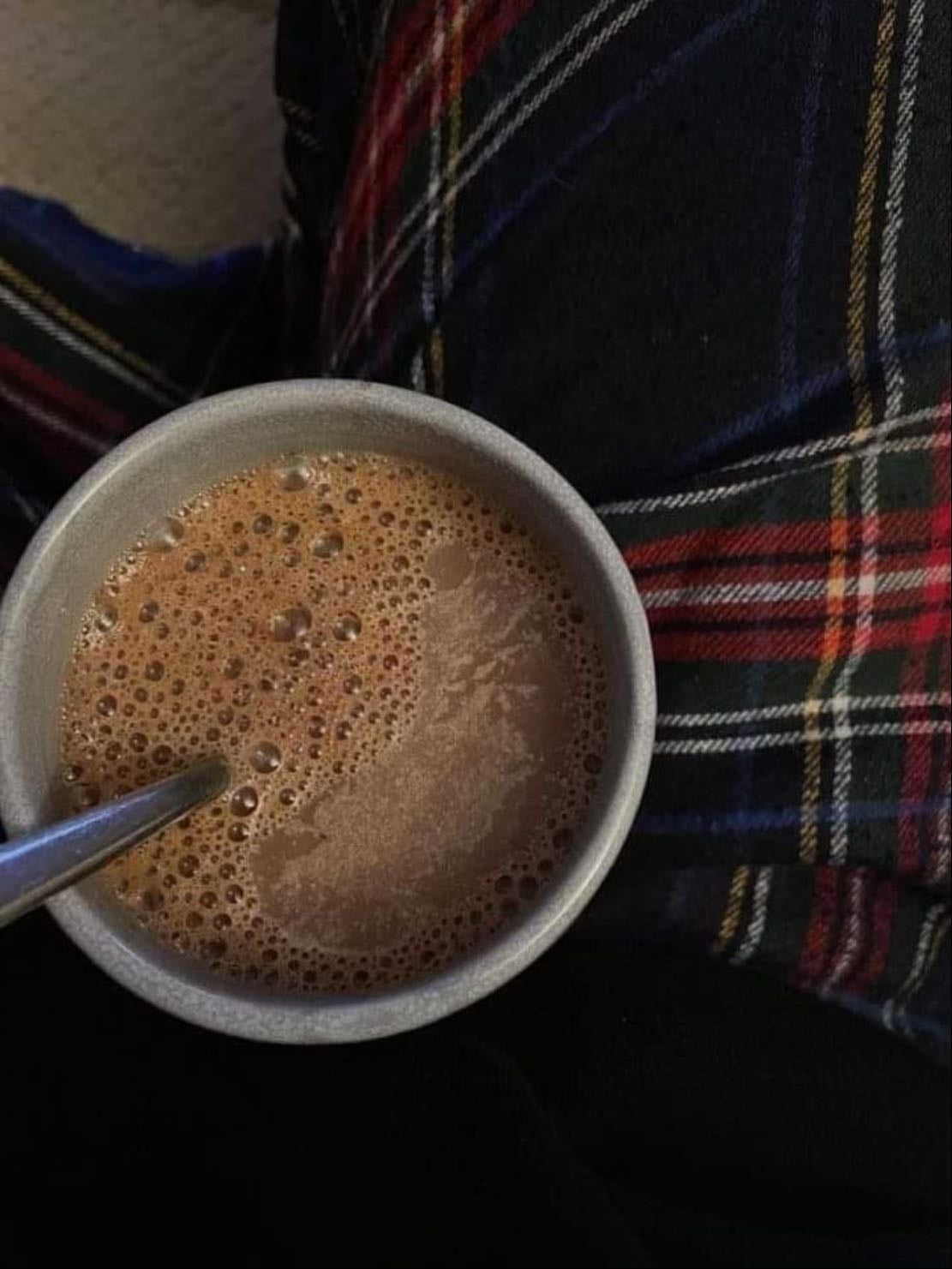 hot chocolate - my ultime favorite is the swiss miss dark chocolate 😋